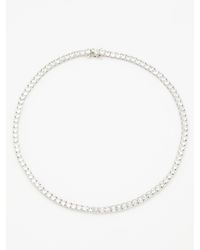 Fallon - Grace Crystal-embellished Necklace - Lyst