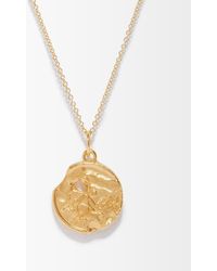 Alighieri Aquarius 24kt Gold-plated Necklace - Metallic