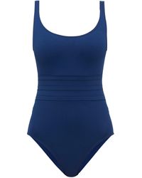 Eres Maillot de bain à encolure échancrée Asia - Bleu