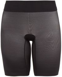 Wolford Sheer Touch Mesh Shapewear Shorts - Black
