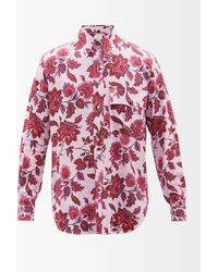 L.E.J Floral-print Challis Shirt - Multicolour