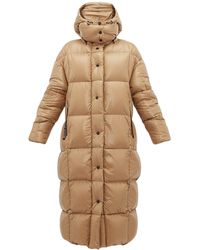Moncler Parka longue matelassée Parnaiba - Neutre