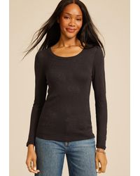 maurices - Size Floral Jacquard Mesh Top - Lyst