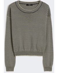 Max Mara - Cotton Crew-Neck Sweater - Lyst