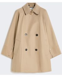 Max Mara - Water-Repellent Padded Gabardine Trench Coat - Lyst