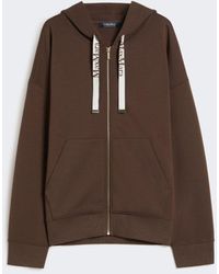 Max Mara - Sudadera De Punto Técnico Con Cremallera - Lyst