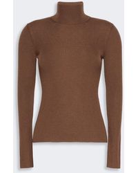 Max Mara - Pull À Col Roulé En Fil De Laine - Lyst