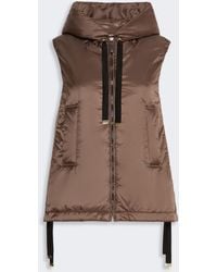 Max Mara - Padded Water-Repellent Hooded Gilet - Lyst