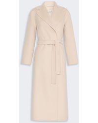 Max Mara - Wool Broadcloth Robe Coat - Lyst