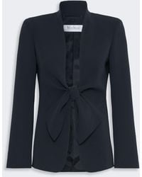 Max Mara - Cady Jacket With Sash Detail - Lyst