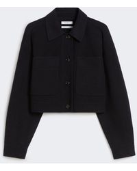 Max Mara - Boxy-Fit Wool And Cashmere Jacket - Lyst