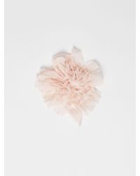 Max Mara - Crepon Flower Brooch - Lyst