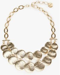 Max Mara - Choker Necklace With Coins - Lyst