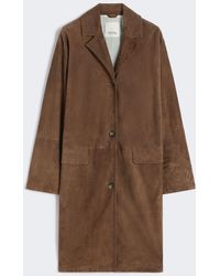 Max Mara - Abrigo De Ante - Lyst