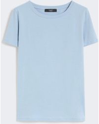 Max Mara - Basic Cotton Jersey T-Shirt - Lyst