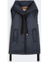 Max Mara - Chaleco Acolchado De Tejido Impermeable Con Capucha - Lyst