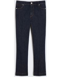 Max Mara - Perfect-Fit Mini Flare Jeans - Lyst
