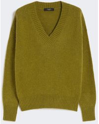 Max Mara - Alpaca And Cotton V-Neck Jumper - Lyst