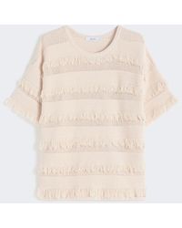 Max Mara - Oversized Patterned Viscose Sweater - Lyst