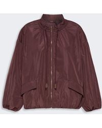 Max Mara - Water-Repellent Taffeta Bomber Jacket - Lyst