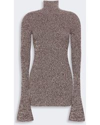 Max Mara - Slim Stretch Wool Sweater - Lyst