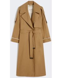 Max Mara - Oversized Water-Repellent Twill Trench Coat - Lyst