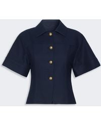 Max Mara - Slim-Fit Cotton Jersey Jacket - Lyst