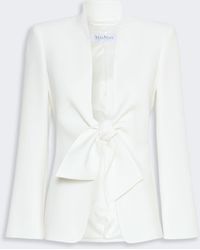 Max Mara - Cady Jacket With Sash Detail - Lyst