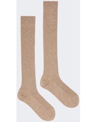 Max Mara - Ribbed Cashmere Socks - Lyst