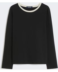 Max Mara - Basic-T-Shirt Aus Jersey - Lyst
