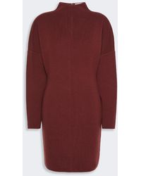 Max Mara - Short Wool And Cashmere Yarn Dress - Lyst