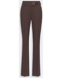 Max Mara - Slim-Fit Stretch Viscose Trousers - Lyst