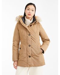 Max Mara Manteau court en panama déperlant - Neutre