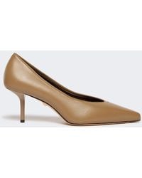 Max Mara - Pumps Aus Nappaleder - Lyst