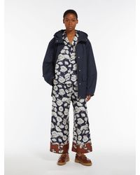 Max Mara - Printed Silk Pyjama Trousers - Lyst