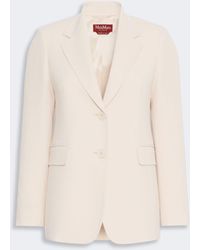 Max Mara - Single-Breasted Cady Blazer - Lyst
