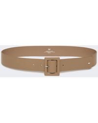 Max Mara - Shiny Nappa Leather Belt - Lyst