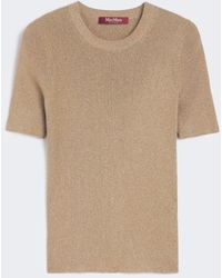 Max Mara - Sweatshirt Aus Wolle, Kaschmir Und Seide - Lyst