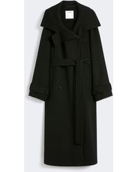 Max Mara - Double-Faced Pure Wool Trench Coat - Lyst