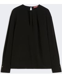 Max Mara - Lightweight Cady Blouse - Lyst