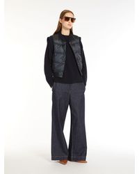 Max Mara - Water-resistant Technical Canvas Cropped Gilet - Lyst