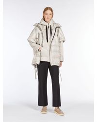 Max Mara - Reversible Parka In Water-resistant Canvas - Lyst