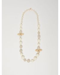 Max Mara - Resin And Metal Necklace - Lyst