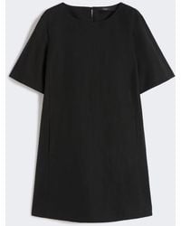 Max Mara - Cotton And Linen Canvas Short Dress - Lyst