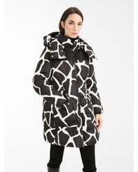 Max Mara Water-repellent Canvas Puffer Coat - Brown