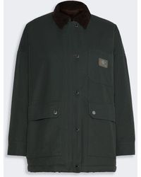 Max Mara - Cotton Canvas Jacket - Lyst