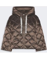 Max Mara - Gefüttertes Cape Aus Wasserabweisendem, Changierendem Gewebe - Lyst