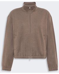 Max Mara - Silk-Blend Jersey Sweatshirt - Lyst