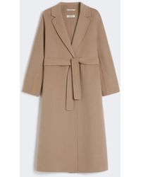 Max Mara - Wool Broadcloth Midi Coat - Lyst