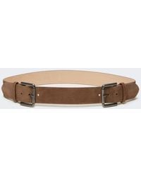 Max Mara - Ledergürtel Mit Nieten - Lyst